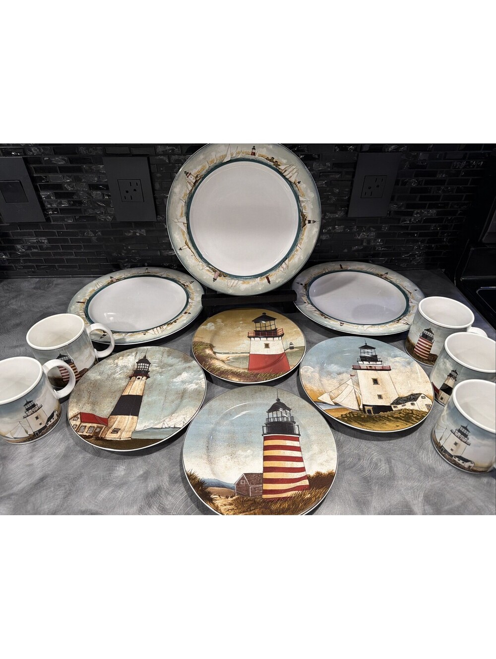 David Carter Brown by the sea collection 12 Piece Set